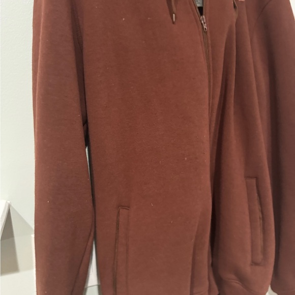 NWOT Men’s Walker Wear Chocolate Hoody - Picture 2 of 4